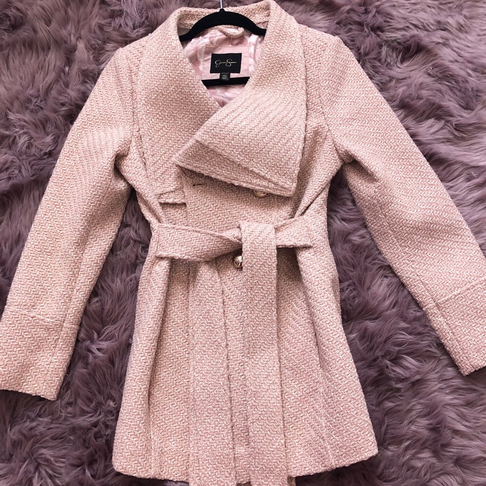 Jessica Simpson light pink jacket!